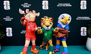 Mascotes do Mundial incluem a águia-careca, animal salvo de extinção